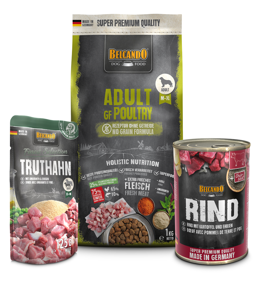 DOG BOX BELCANDO ADULT GF POULTRY