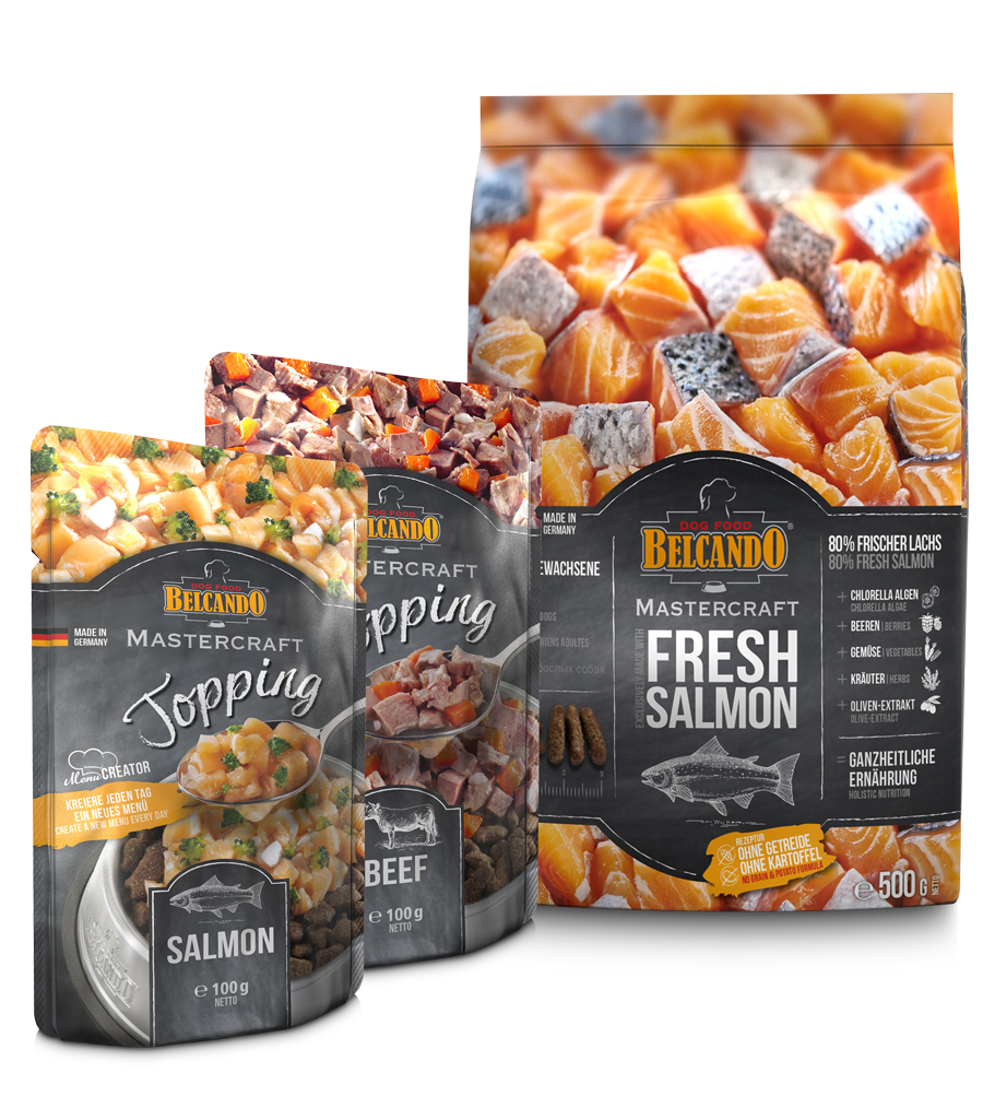 BELCANDO MASTERCRAFT DOG BOX FRESH SALMON